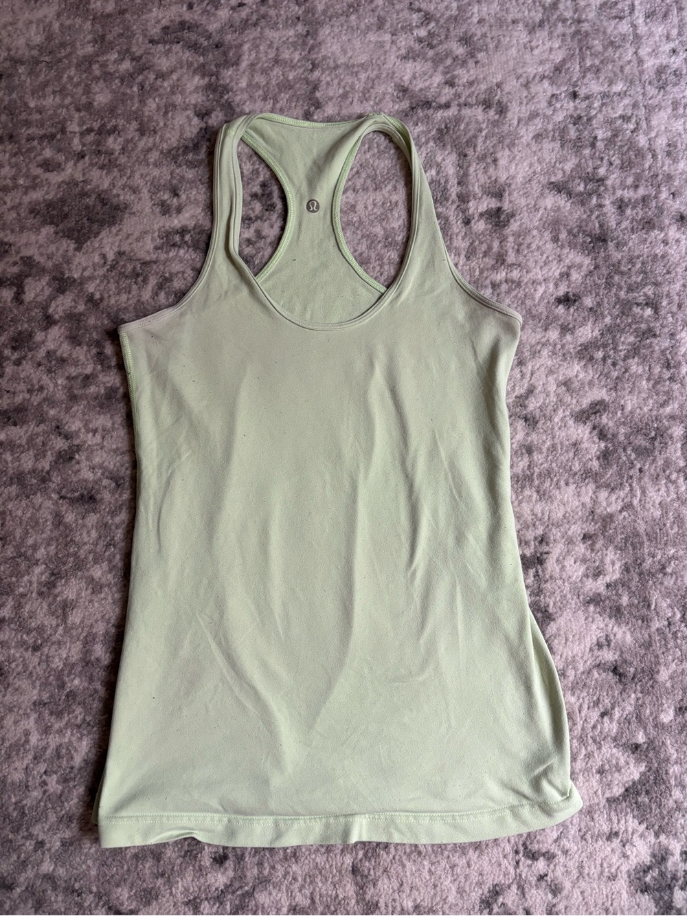 lululemon athletica Pale Green Racerback Tank